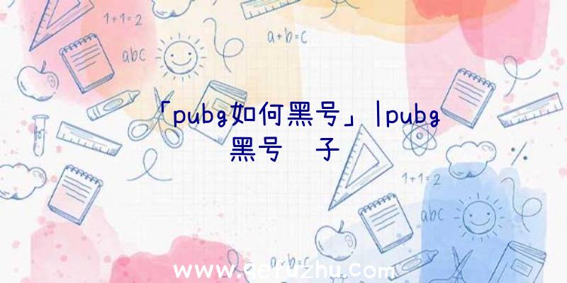 「pubg如何黑号」|pubg黑号贩子